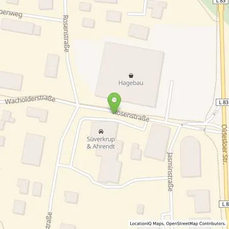 Standortübersicht der Tankstelle Energie und Wasser Wahlstedt/Bad Segeberg GmbH & Co. KG in 23795 Bad Segeberg