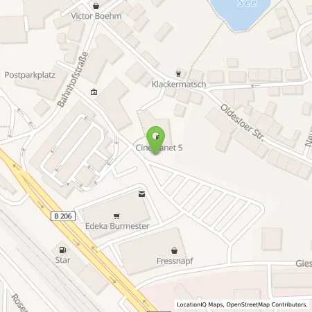 Standortübersicht der Tankstelle Energie und Wasser Wahlstedt/Bad Segeberg GmbH & Co. KG in 23795 Bad Segeberg