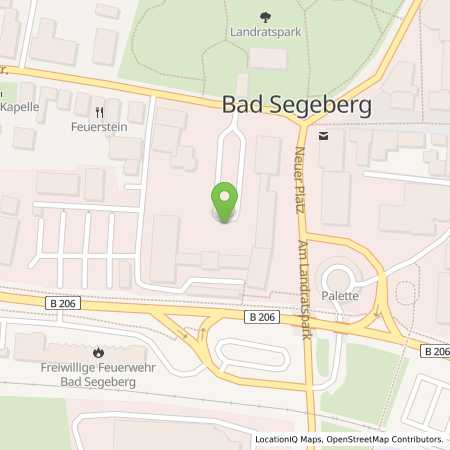 Standortübersicht der Strom (Elektro) Tankstelle: Energie und Wasser Wahlstedt/Bad Segeberg GmbH & Co. KG in 23795, Bad Segeberg