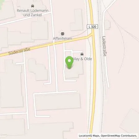 Standortübersicht der Tankstelle May & Olde GmbH in 24568 Kaltenkirchen