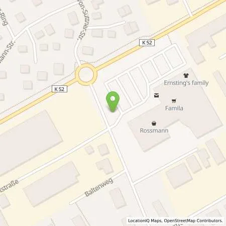 Standortübersicht der Tankstelle Allego GmbH in 24610 Trappenkamp