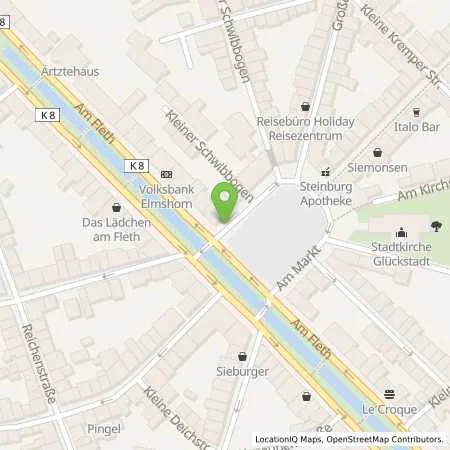 Standortübersicht der Tankstelle Stadtwerke Glückstadt GmbH in 25348 Glückstadt