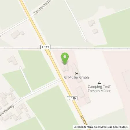 Standortübersicht der Tankstelle innogy eMobility Solutions GmbH in 25578 Dägeling