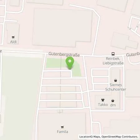 Standortübersicht der Tankstelle ewerk Sachsenwald GmbH in 21465 Reinbek