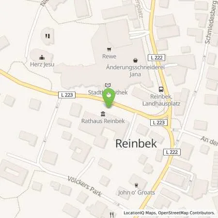 Standortübersicht der Tankstelle ewerk Sachsenwald GmbH in 21465 Reinbek