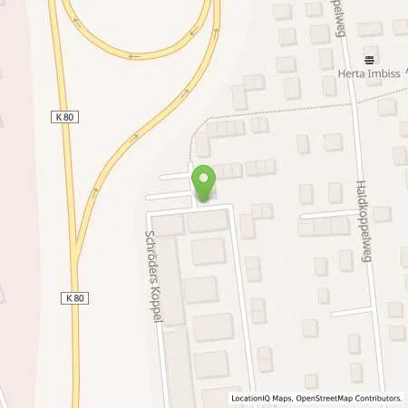 Standortübersicht der Tankstelle ewerk Sachsenwald GmbH in 21465 Reinbek