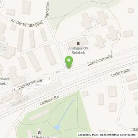 Standortübersicht der Tankstelle ewerk Sachsenwald GmbH in 21465 Reinbek