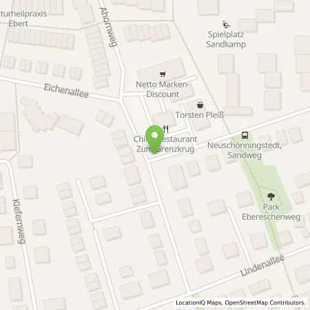 Standortübersicht der Tankstelle ewerk Sachsenwald GmbH in 21465 Reinbek