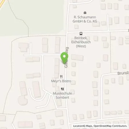 Standortübersicht der Tankstelle ewerk Sachsenwald GmbH in 21465 Reinbek