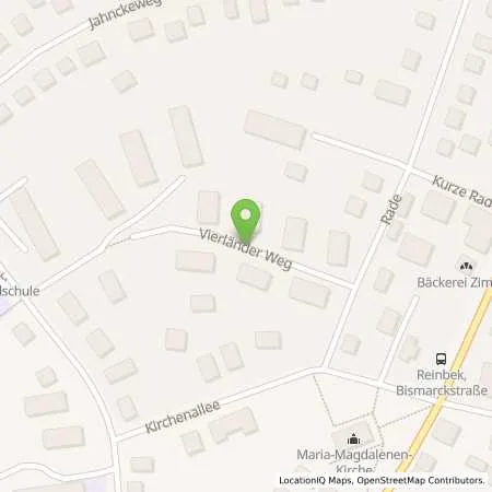 Standortübersicht der Tankstelle ewerk Sachsenwald GmbH in 21465 Reinbek