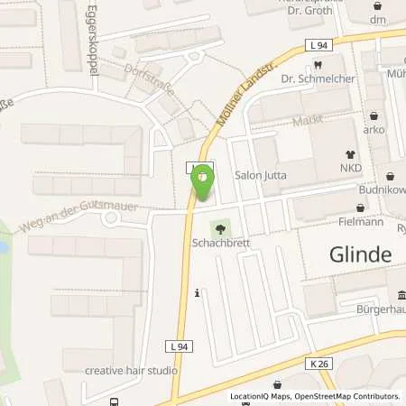 Standortübersicht der Tankstelle ewerk Sachsenwald GmbH in 21509 Glinde