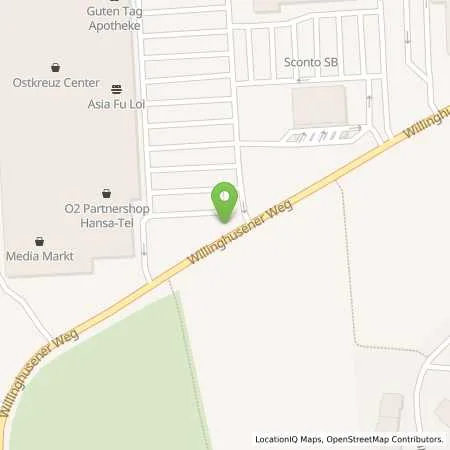 Standortübersicht der Tankstelle ewerk Sachsenwald GmbH in 22113 Oststeinbek