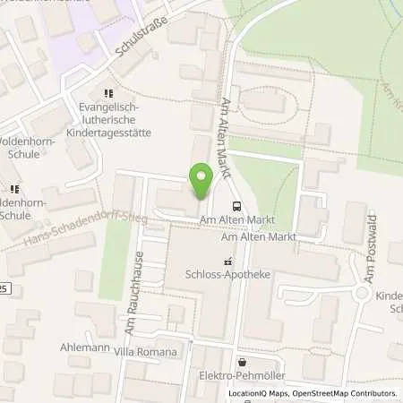 Standortübersicht der Tankstelle Stadtwerke Ahrensburg GmbH in 22926 Ahrensburg