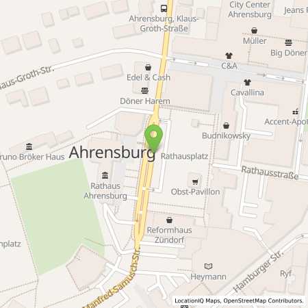 Strom Tankstellen Details Stadtwerke Ahrensburg GmbH in 22926 Ahrensburg ansehen