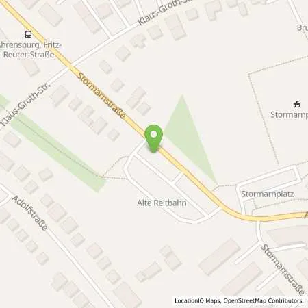 Standortübersicht der Tankstelle Stadtwerke Ahrensburg GmbH in 22926 Ahrensburg