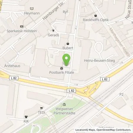 Standortübersicht der Tankstelle Stadtwerke Ahrensburg GmbH in 22926 Ahrensburg