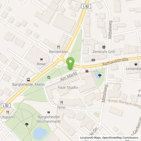 Standortübersicht der Tankstelle Vereinigte Stadtwerke GmbH in 22941 Bagteheide