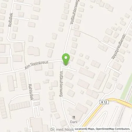 Standortübersicht der Tankstelle Vereinigte Stadtwerke GmbH in 22941 Bargteheide