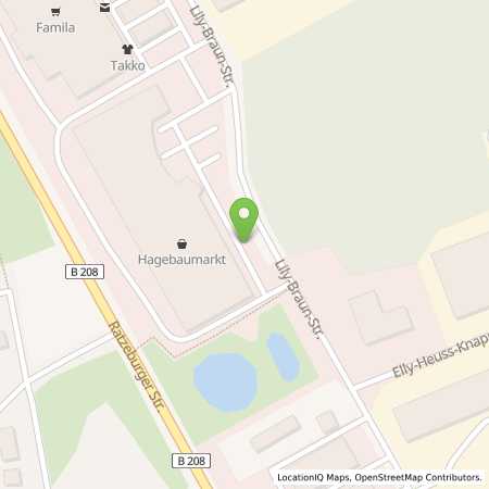 Standortübersicht der Strom (Elektro) Tankstelle: EnBW mobility+ AG und Co.KG in 23843, Bad Oldesloe