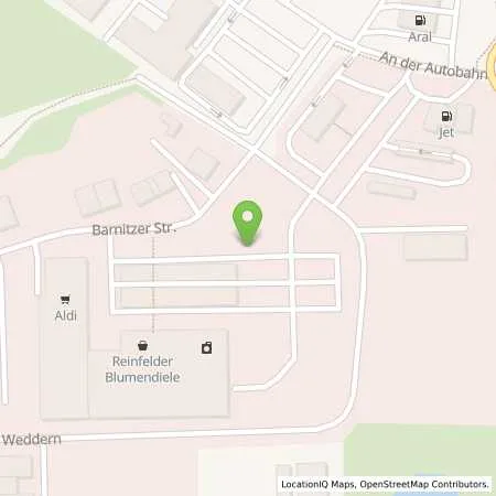 Standortübersicht der Tankstelle CLEVER A/S in 23858 Reinfeld