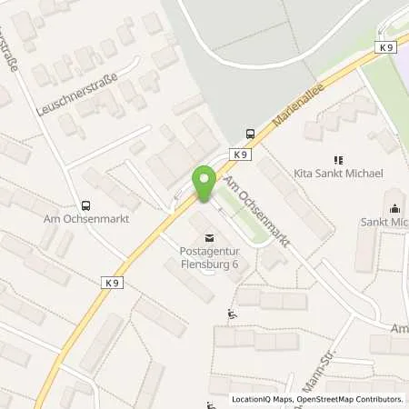 Standortübersicht der Tankstelle GP JOULE Connect GmbH in 24937 Flensburg