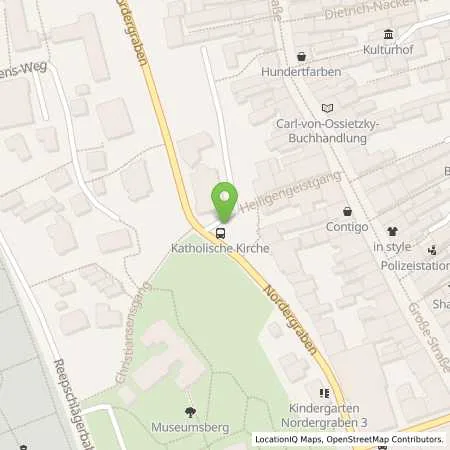 Standortübersicht der Tankstelle Stadt Flensburg, vertreten durch das Sondervermögen Infrastruktur c/o Technisches Betriebszentrum AöR in 24937 Flensburg