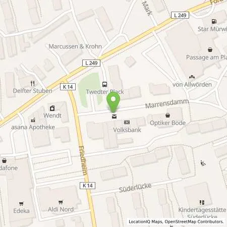 Standortübersicht der Tankstelle GP JOULE Connect GmbH in 24944 Flensburg