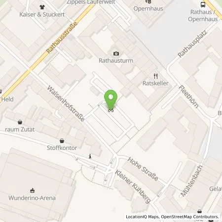 Standortübersicht der Tankstelle Stadtwerke Kiel AG in 24103 Kiel