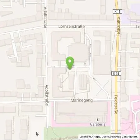 Standortübersicht der Tankstelle Charge-ON in 24105 Kiel