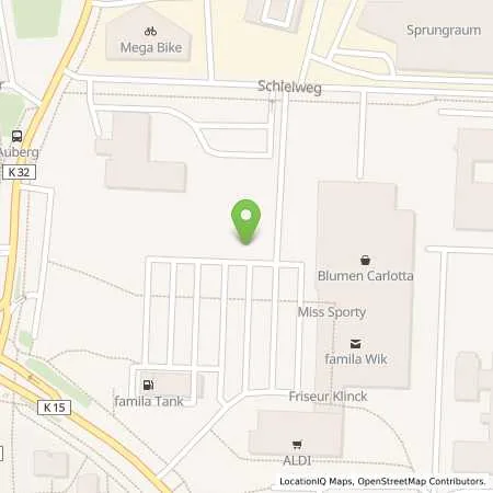 Standortübersicht der Tankstelle famila-Handelsmarkt Kiel GmbH & Co. KG in 24106 Kiel