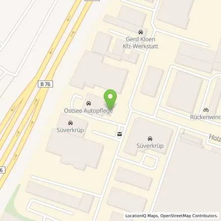 Standortübersicht der Tankstelle Autohaus Hansa Nord GmbH in 24118 Kiel