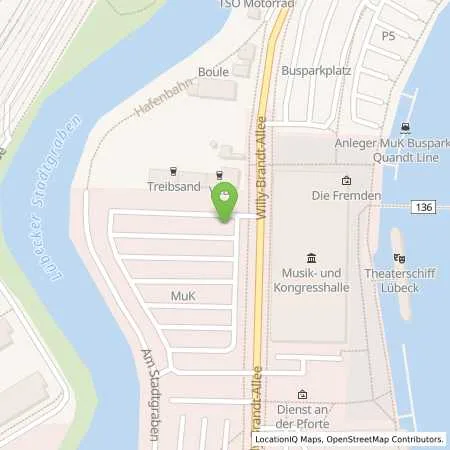 Standortübersicht der Tankstelle Netz Lübeck GmbH in 23554 Lübeck