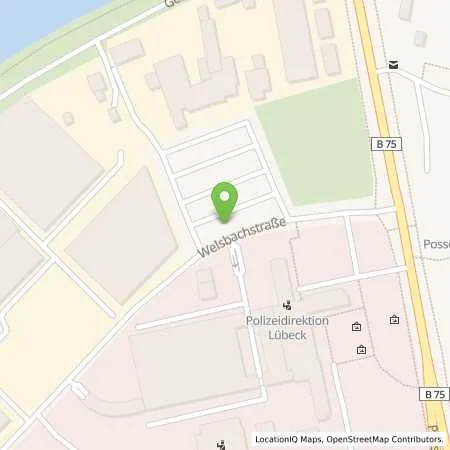 Standortübersicht der Tankstelle Charge-ON in 23560 Lübeck