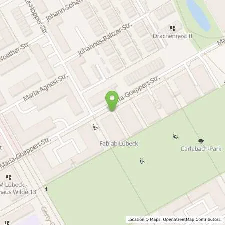 Standortübersicht der Tankstelle GP JOULE Connect GmbH in 23562 Lübeck