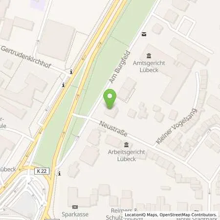 Standortübersicht der Tankstelle Netz Lübeck GmbH in 23568 Lübeck