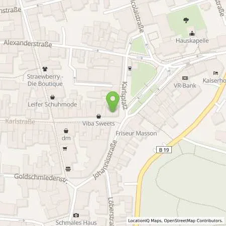 Standortübersicht der Tankstelle Eisenacher Versorgungs-Betriebe GmbH in 99817 Eisenach