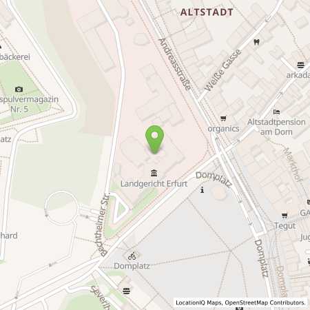 Standortübersicht der Strom (Elektro) Tankstelle: SWE Energie GmbH in 99084, Erfurt