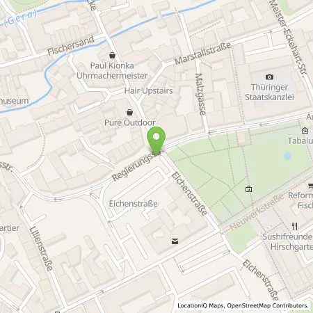 Standortübersicht der Tankstelle SWE Energie GmbH in 99084 Erfurt