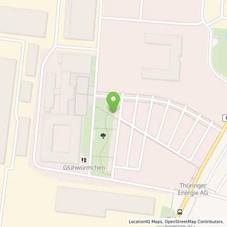 Standortübersicht der Tankstelle Thüringer Energie AG in 99087 Erfurt