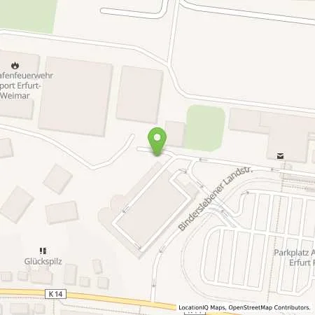 Standortübersicht der Tankstelle SWE Energie GmbH in 99092 Erfurt