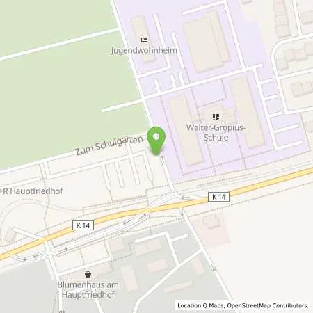 Standortübersicht der Tankstelle SWE Energie GmbH in 99092 Erfurt