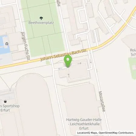 Standortübersicht der Tankstelle SWE Energie GmbH in 99096 Erfurt