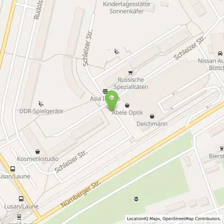 Standortübersicht der Tankstelle Energieversorgung Gera GmbH in 07549 Gera