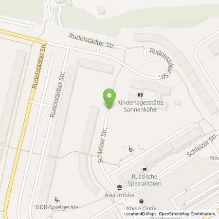 Standortübersicht der Tankstelle Energieversorgung Gera GmbH in 07549 Gera