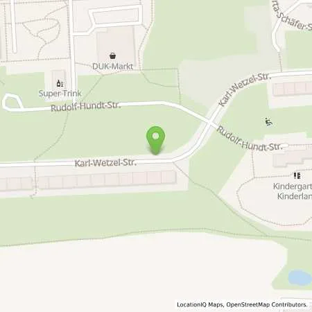 Standortübersicht der Tankstelle Energieversorgung Gera GmbH in 07549 Gera