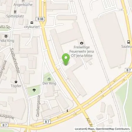 Standortübersicht der Tankstelle Stadtwerke Energie Jena-Pößneck GmbH in 07743 Jena