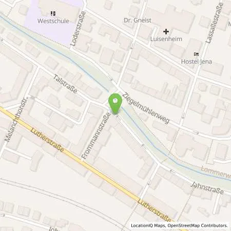 Standortübersicht der Tankstelle Stadtwerke Energie Jena-Pößneck GmbH in 07743 Jena