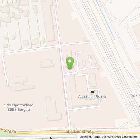 Standortübersicht der Strom (Elektro) Tankstelle: Stadtwerke Energie Jena-Pößneck GmbH in 07745, Jena