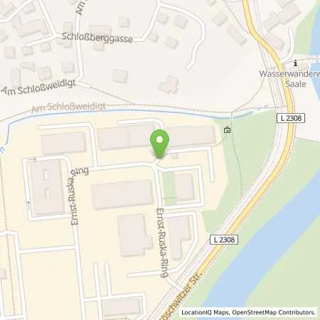 Standortübersicht der Tankstelle Stadtwerke Energie Jena-Pößneck GmbH in 07745 Jena