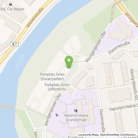 Standortübersicht der Tankstelle Stadtwerke Energie Jena-Pößneck GmbH in 07749 Jena